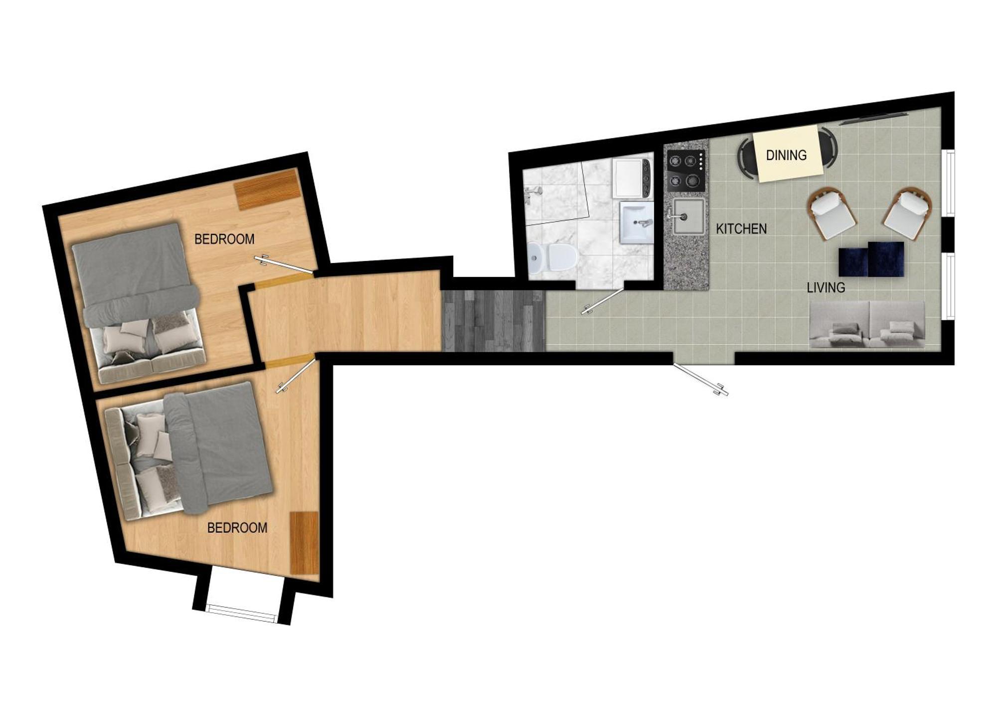 Renovated Jan 24 - Queen Beds - Behind Bryggen Bergen Exterior photo